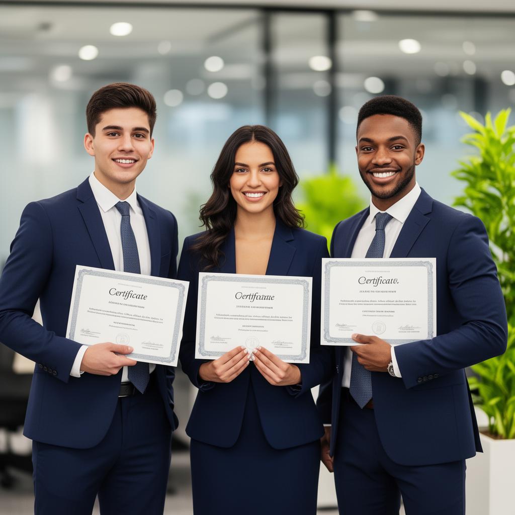 Profesionales certificados con diplomas Oxford